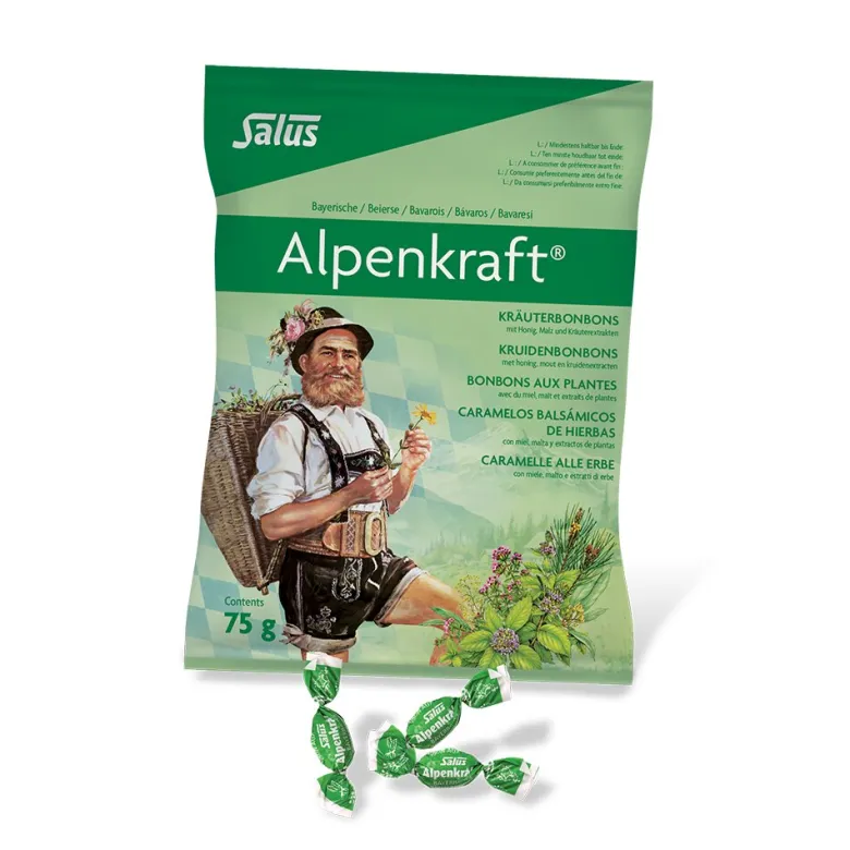 Salus Alpenkraft caramelle balsamiche alle erbe
