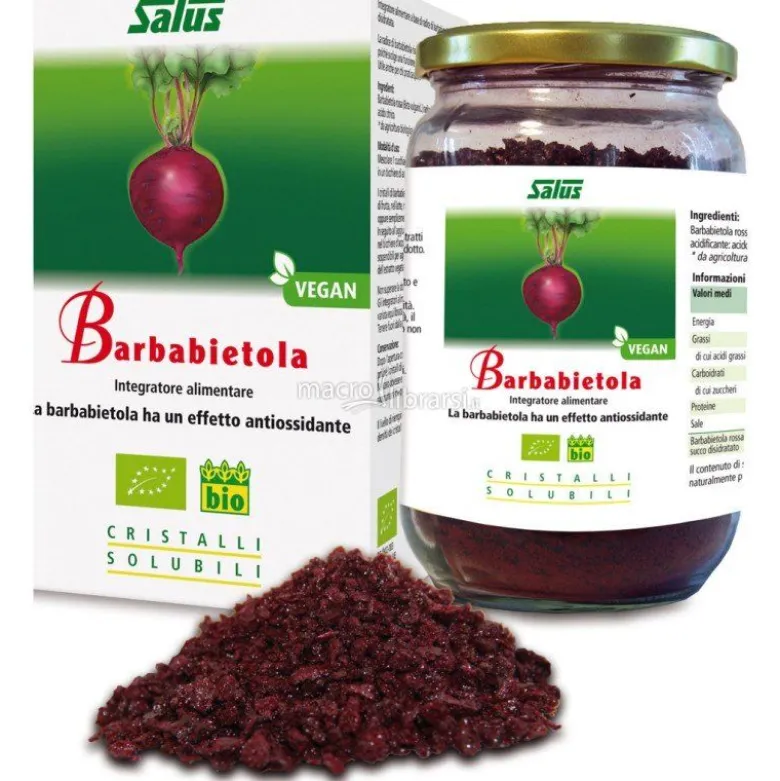 Salus Cristalli Solubili di Barbabietola Rossa effetto antiossidante 200g