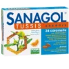 Sanagol Tussis Caramelle per il benessere delle vie respiratorie gusto arancia 24 pezzi