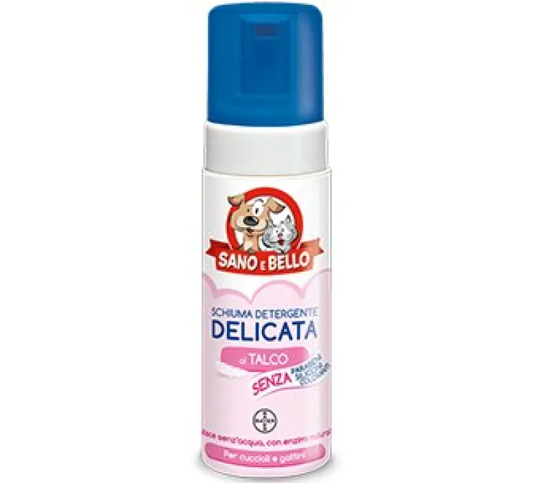 Sano E Bello Schiuma Detergente Delicata Cuccioli Cane/Gatto 150ml