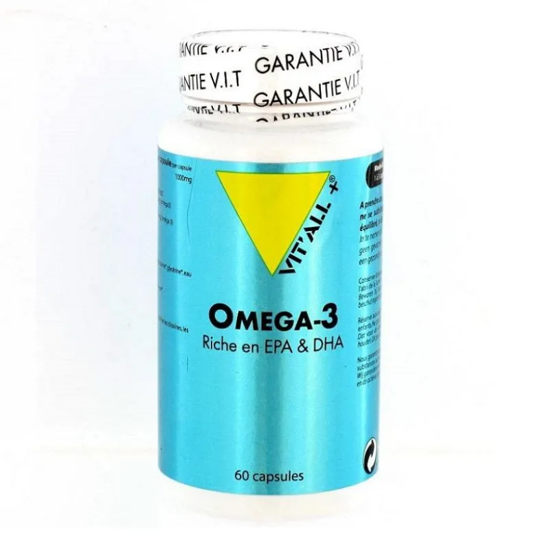 Santiveri Vital Plus Omega 3 integratore alimentare 60 capsule molli
