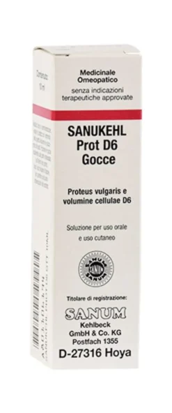 Sanukehl Prot D6 Gocce Medicinale Omeopatico