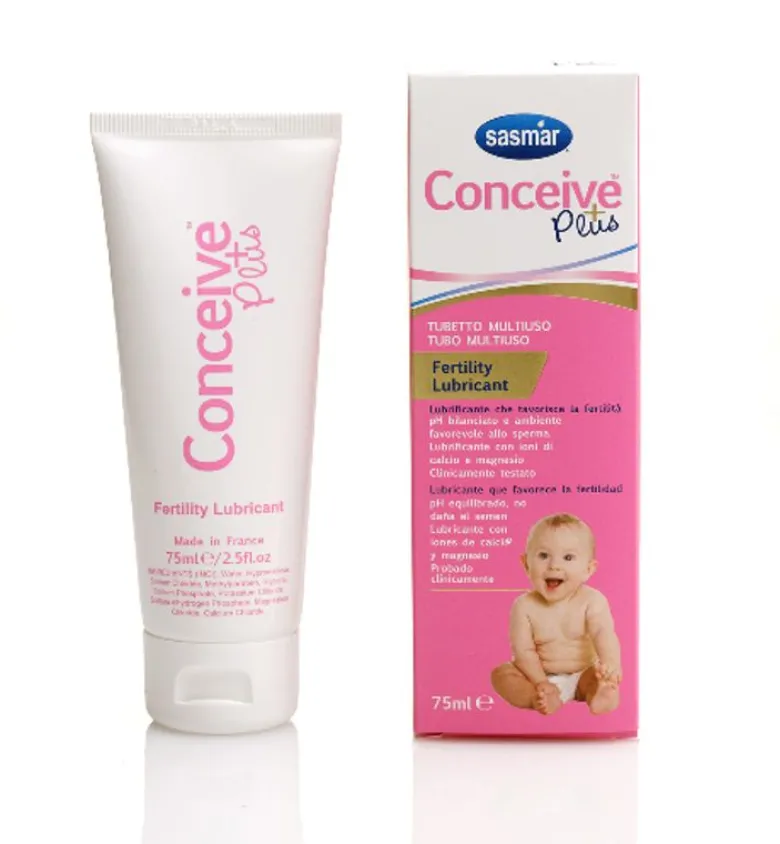 Sasmar Conceive Plus Lubrificante Fertilità 75ml Sicuro