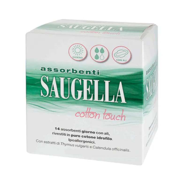 Saugella assorbenti cotton touch 14 assorbenti