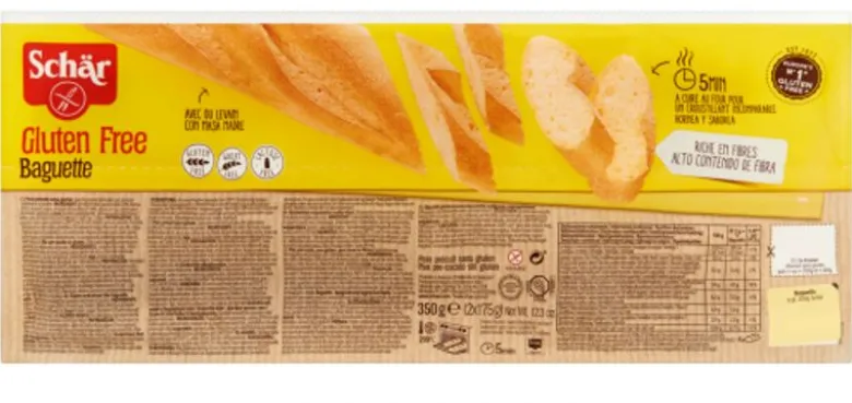 Schar Baguette pane precotto senza glutine 2x175g
