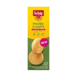 Schar Biscotti Con Crema Di Vaniglia Senza Zucchero 115g
