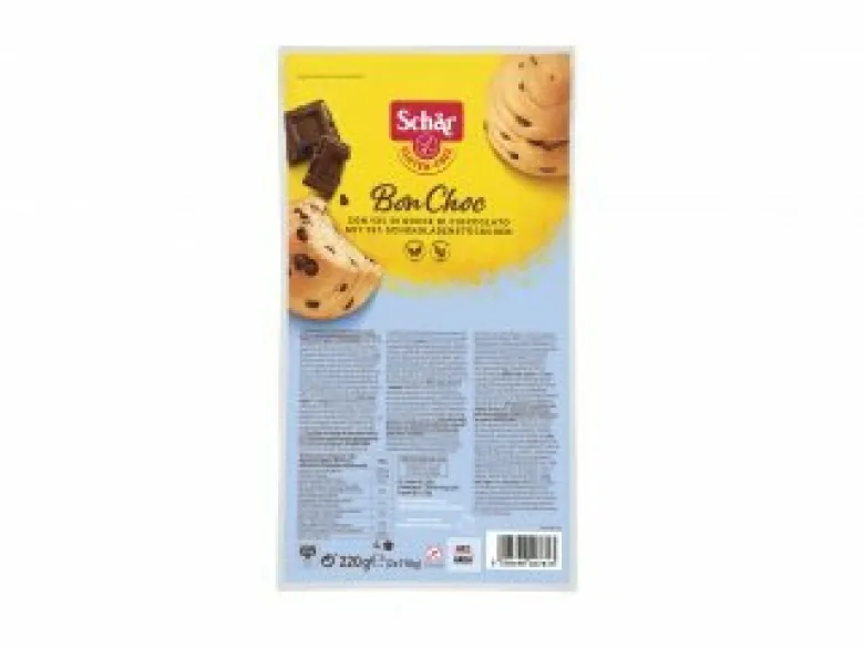 Schar Bon Choc con gocce di cioccolato senza glutine 4x55g