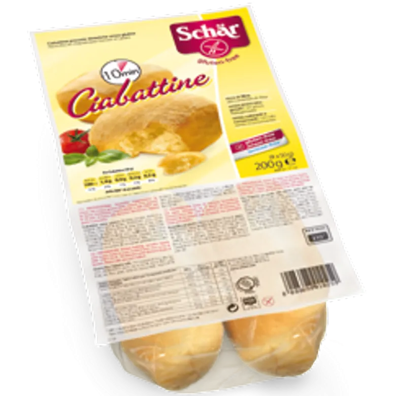 Schar Ciabattine precotte senza glutine 4x50g
