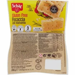 Schar focaccia senza glutine con rosmarino 3x66g