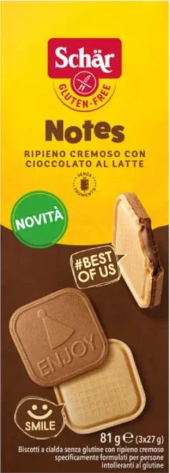 Schar Notes Biscotto 81 g