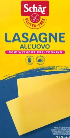Schar Pasta All'Uovo Per Lasagne 250g