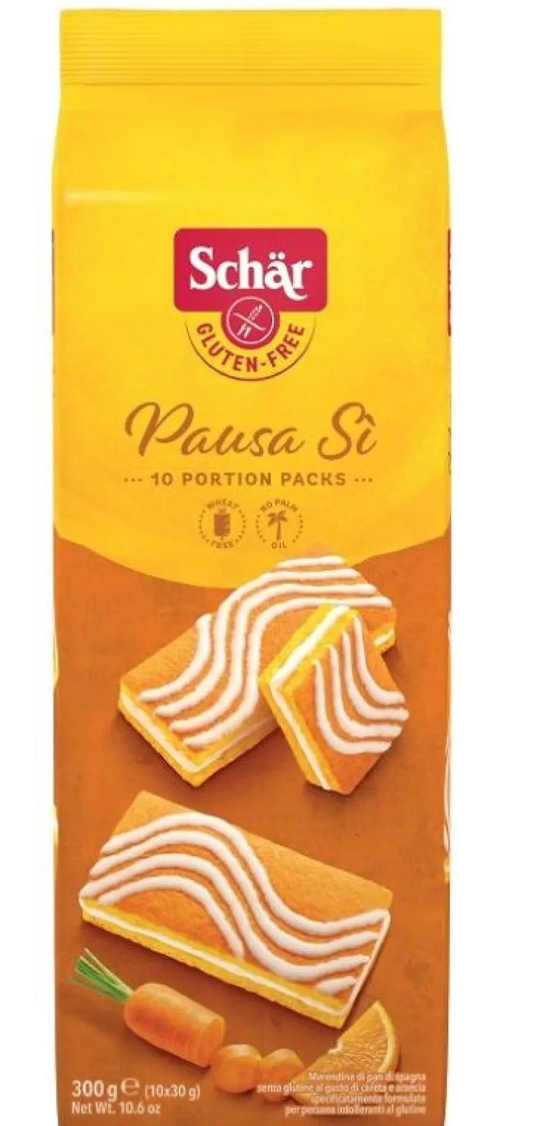 Schar Pausa Si Merendine Carota/Arancia 300g