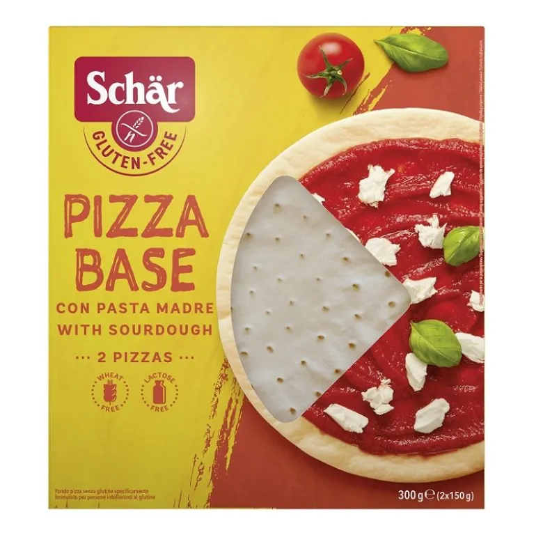 Schar Pizza Base fondo per pizza senza glutine 2x150g