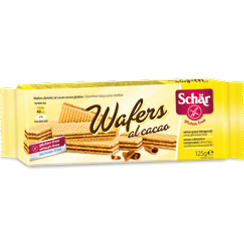 Schar Wafers al cacao senza glutine 125g