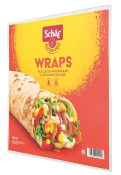 Schar Wraps piadina arrotolata senza glutine 3x80g