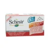 Schesir Filetti Di Pollo Con Anatra Lattina Cibo Umido Gatto Adulto 6x50g