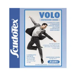 Scudotex Gambaletto Uomo Cotone Compressione Leggera Blu Cod.456 Misura 6 (XXL)