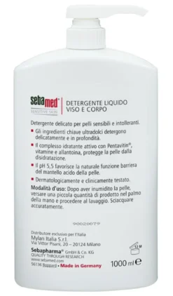 SebaMed Liquido per pelli sensibili 1000ml