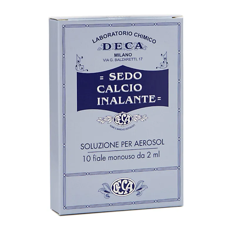 Sedocalcio Inalante 10 Fiale 2 ml