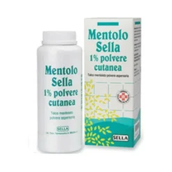 Sella Mentolo 1% polvere cutanea 100g