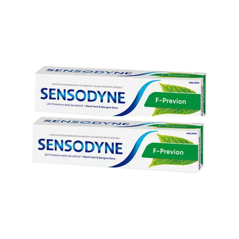 Sensodyne F-Previon Dentifricio 2x75ml