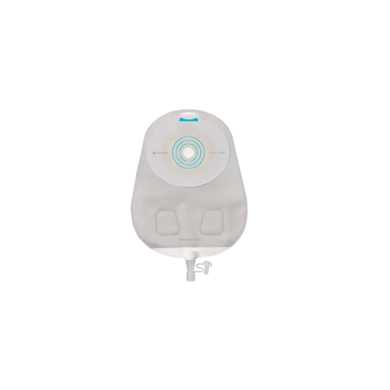 SenSura® Mio monopezzo per urostomiaSenSura Mio è una nuova gamma di prodotti per stomia che si adattano alle forme del corpo grazie all'adesivo elastico, e rimangono discreti grazie al materiale tessile di colore grigio neutro.DescrizioneSenSura Mio fornisce una migliore adesione al corpo e una discrezione ottimale grazie alle numerose caratteristiche innovative.