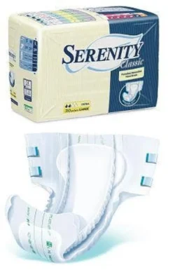 Serenity Classic Pannolone Incontinenza Mutandina Maxi Taglia Media 15 Pezzi
