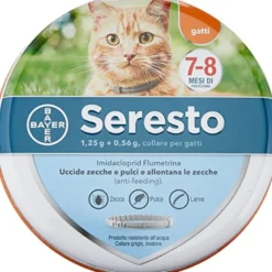 Seresto antiparassitario contro pulci e zecche per gatti