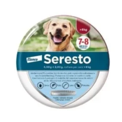 Seresto antiparassitario contro pulci e zecche per cani superiori a 8kg
