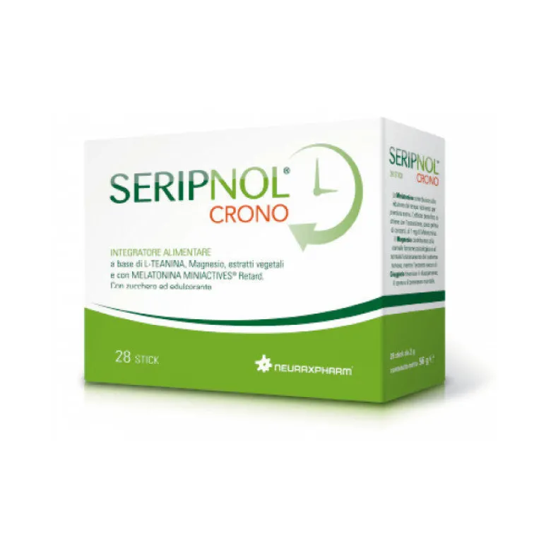 Seripnol Crono utile per il sonno 28 stick polvere