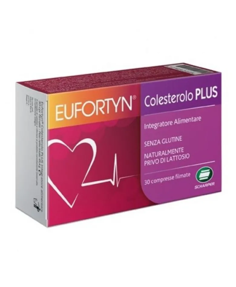 Sharper Eufortyn Colesterolo Plus per il controllo del colesterolo 30 compresse