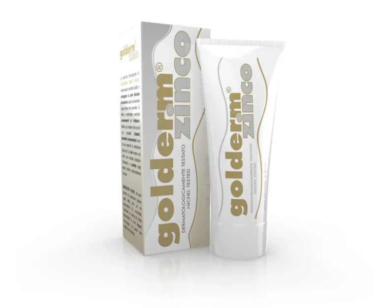 Shedir Golderm Zinco Pasta che protegge la pelle delicata del bambino 75ml