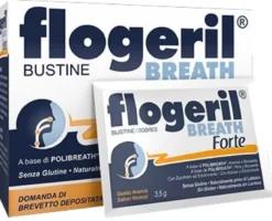 Shedir Pharma Flogeril Breath Forte per il benessere di naso e gola 18 bustine