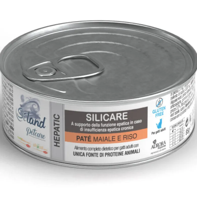 Siland Petcare Hepatic Cat Adult Paté Maiale e Riso 85g
