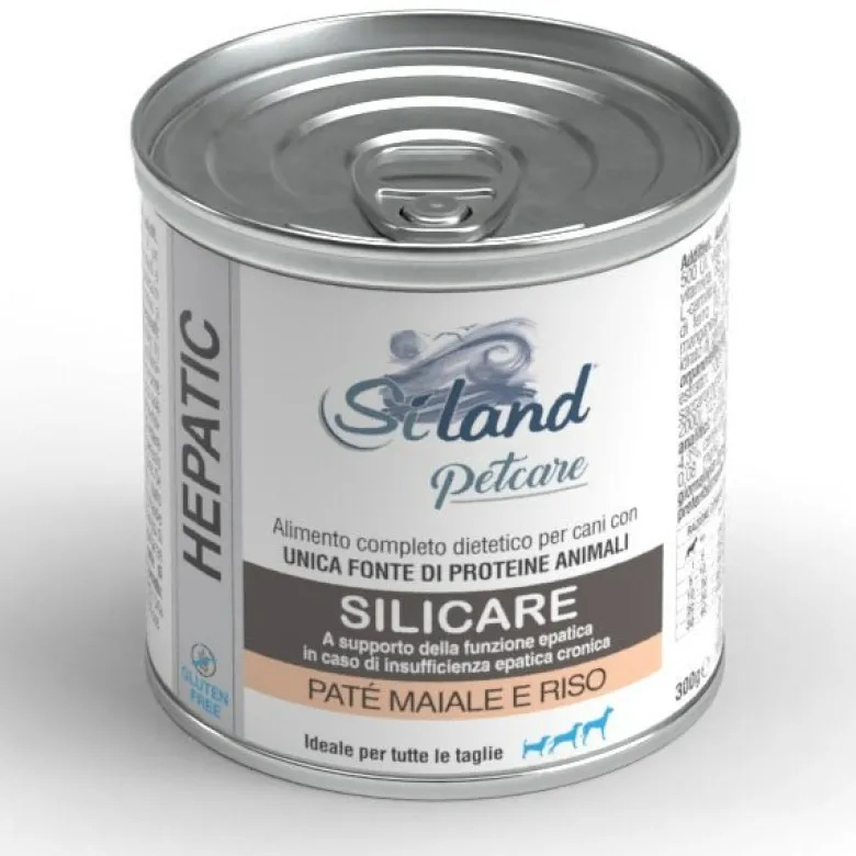 Siland Silicar Cibo Umido Mais Riso Per Cani Adulti 300g