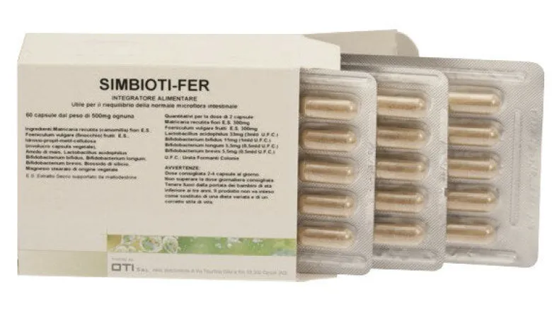 Simbioti Fer 60 Capsule