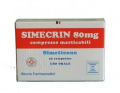 Simecrin disturbi funzionali Gastrointestinali 30 compresse masticabili 80 mg