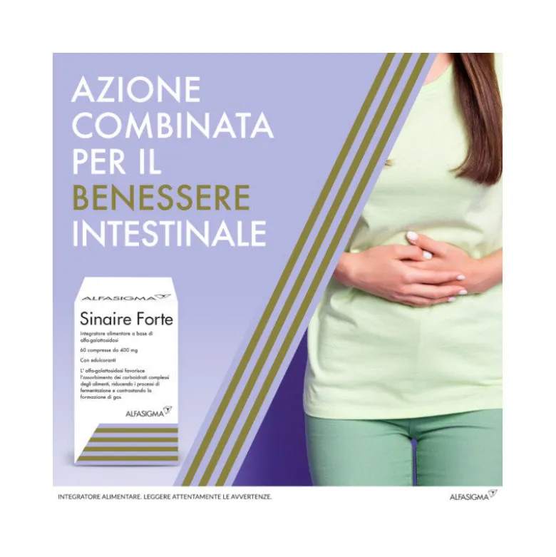 Sinaire Forte benessere intestinale 60 compresse