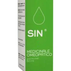 Sin 40 Gocce Medicinale Omeopatico utile in caso di otiti 50ml
