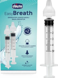 Siringa Nasale Lavaggi Easy Breath Chicco 2 Pezzi