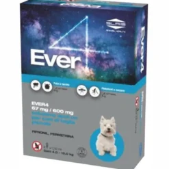 Slais Ever 4 Spot On 4 Pipette Cani 4-10 Kg Taglia Piccola