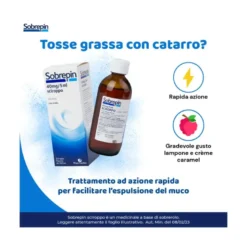 Sobrepin Mucolitico Sciroppo 200ml 40mg/5ml