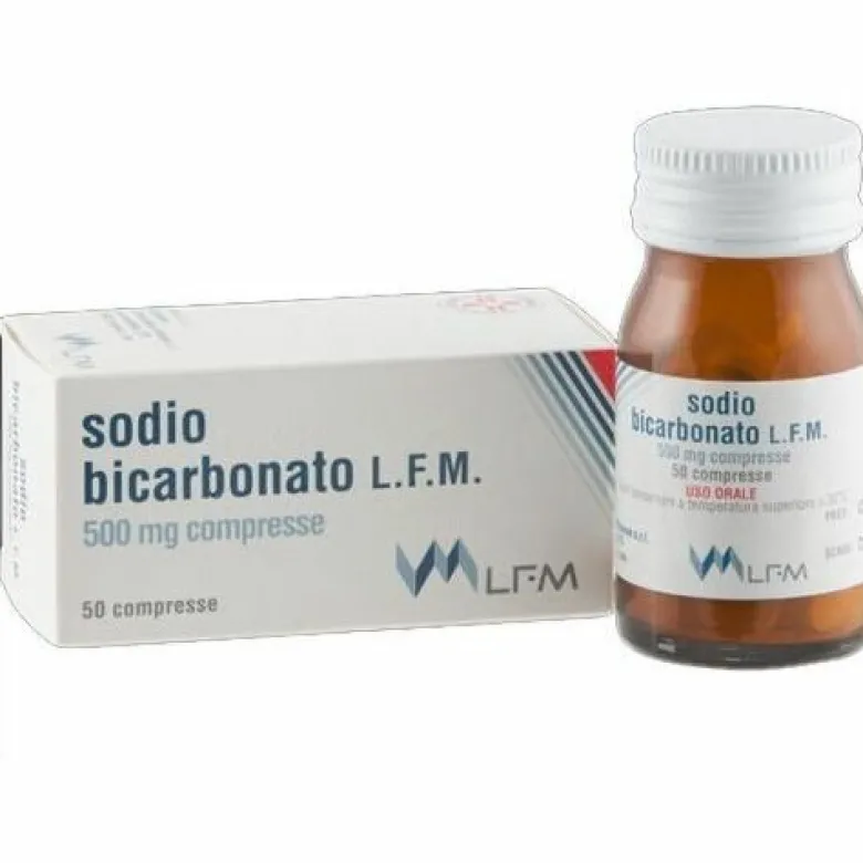 Sodio Bicarbonato L.F.M. 500mg 50 Compresse