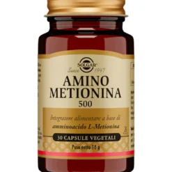 Solgar Amino Metionina 500 30 Capsule Vegetali