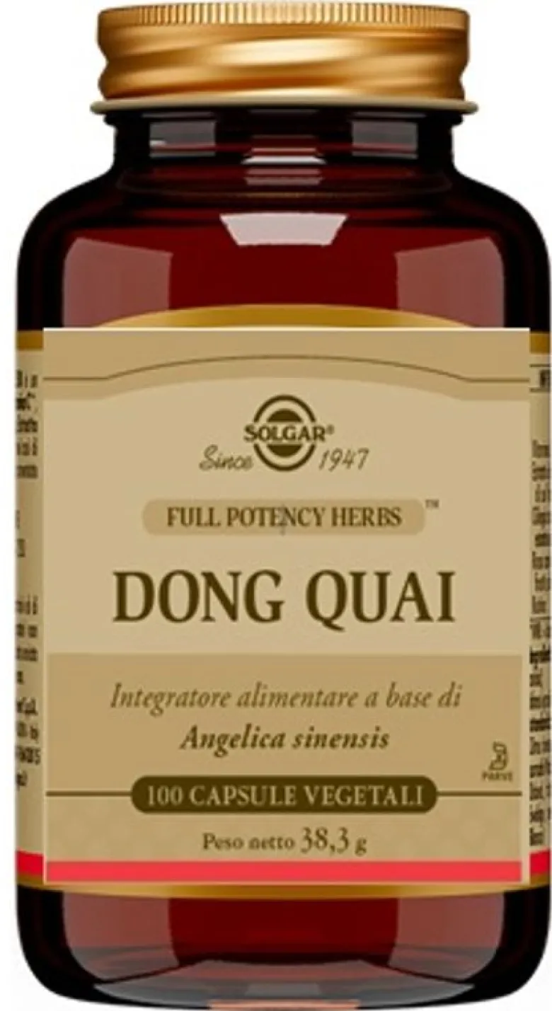 Solgar Dong Quai 100 Capsule Vegetali