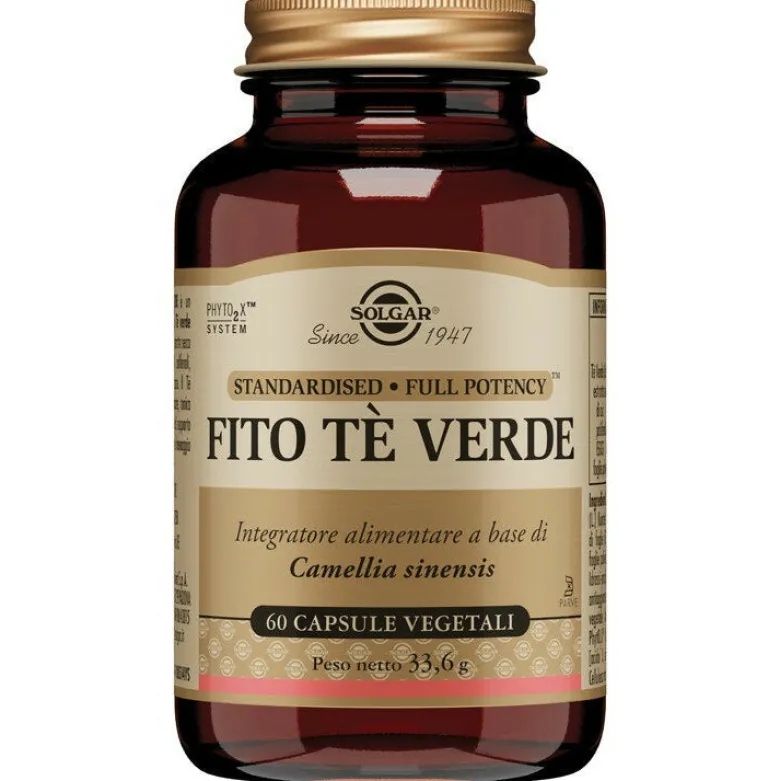 Solgar Fito Te Verde integratore alimentare 60 capsule