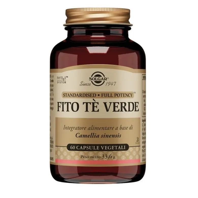 Solgar Fito Te Verde integratore alimentare 60 capsule