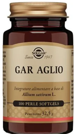 Solgar Gar Aglio per il benessere di naso e gola 100 perle softgels