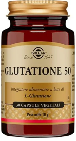 Solgar Glutatione 50 30 Capsule Vegetali