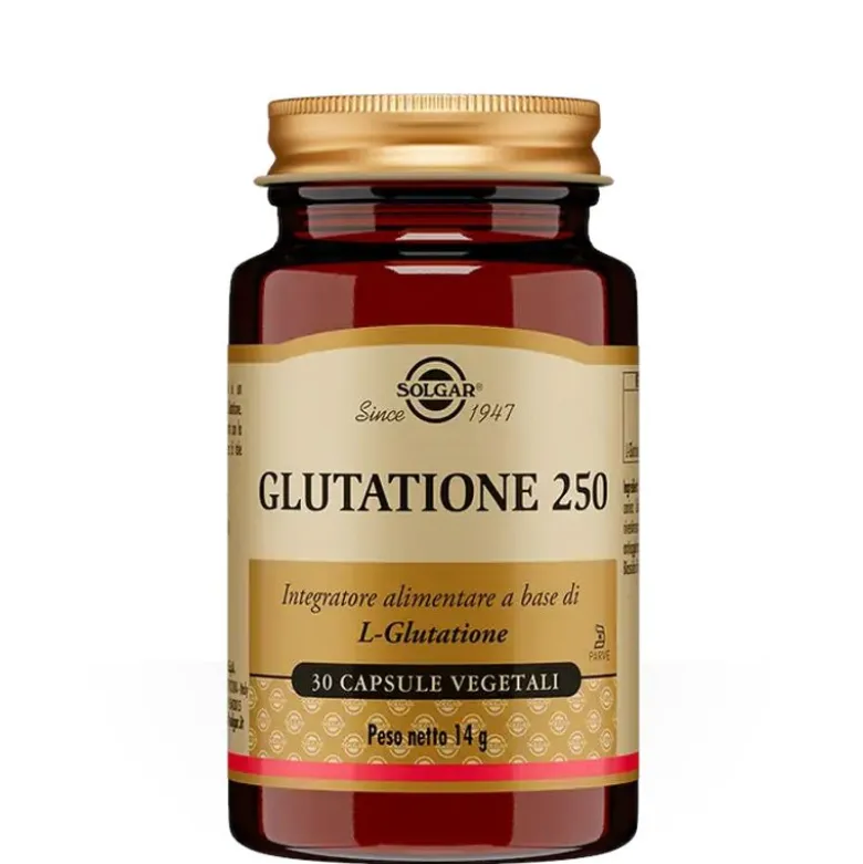 Solgar Glutatione 250 - 30 Capsule Vegetali Antiossidanti